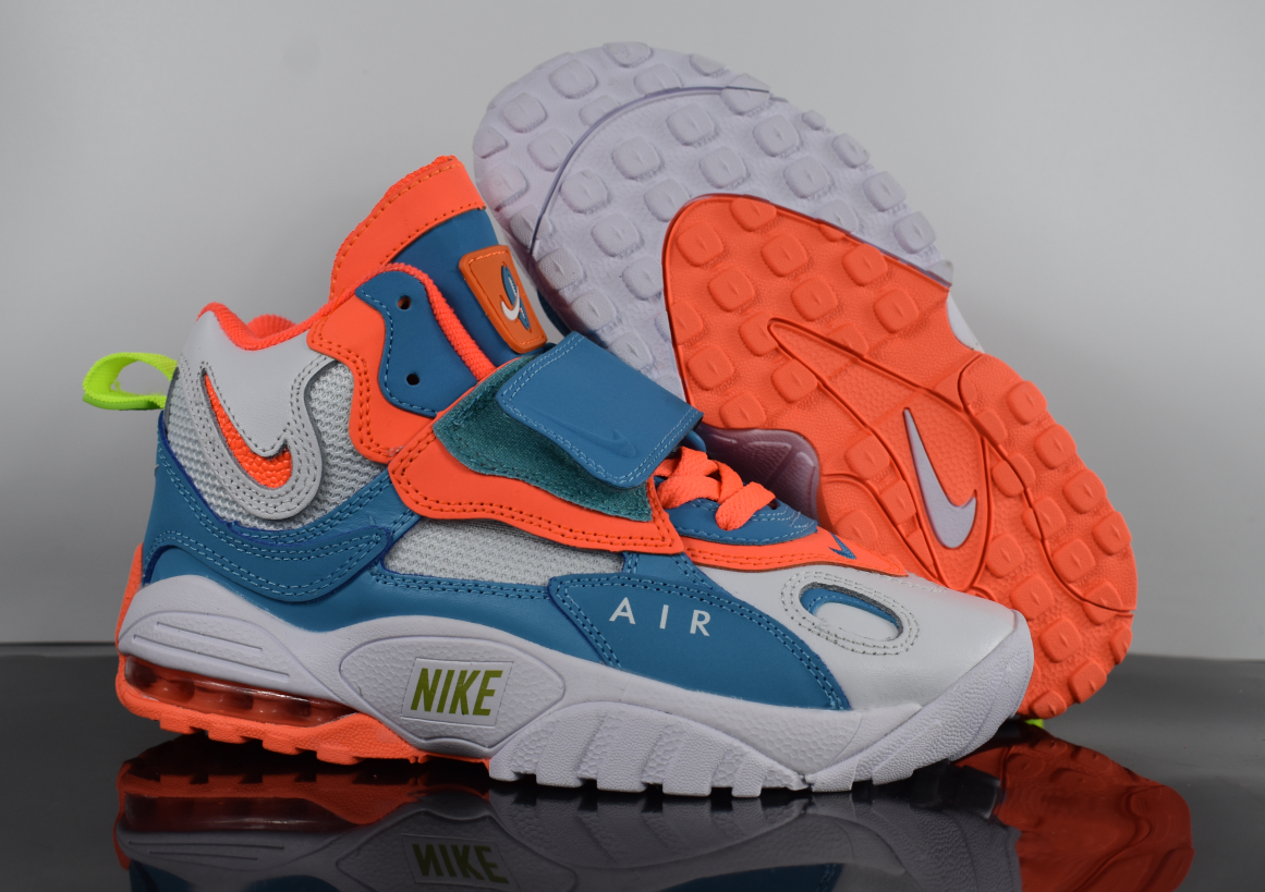 Nike Air Max Speed Turf Grey Blue Orange Shoes